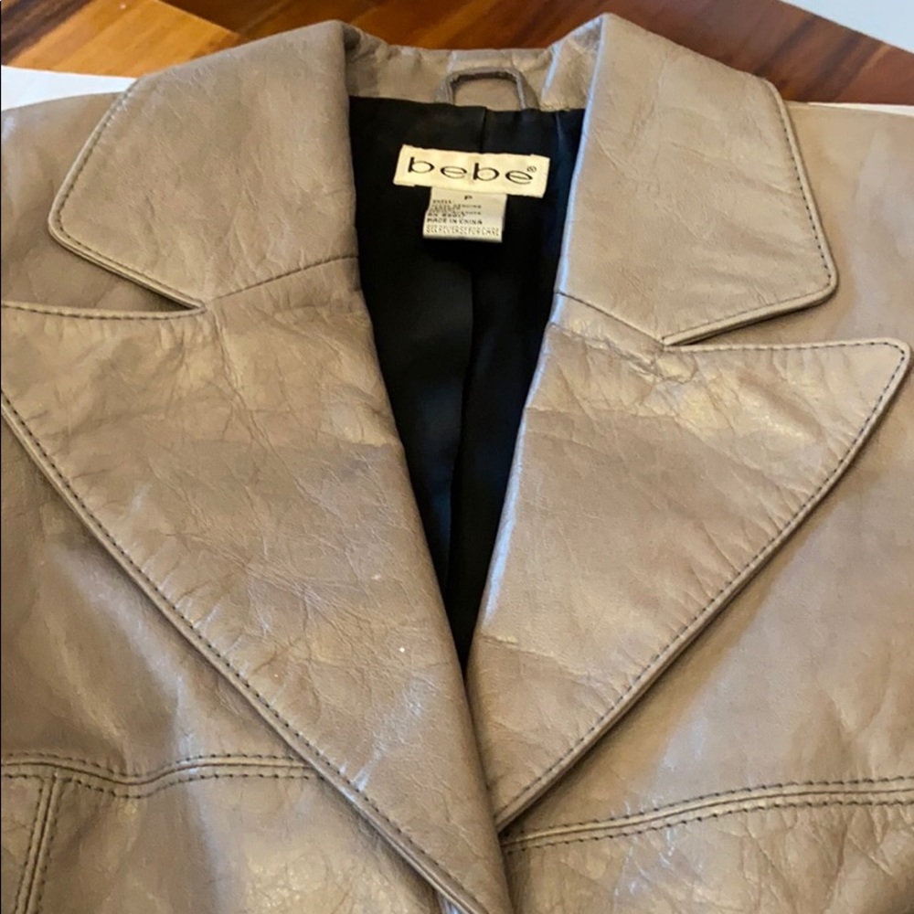 Bebe Leather Jacket - image 8